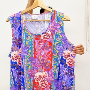 Camiseta estampado floral segunda mano