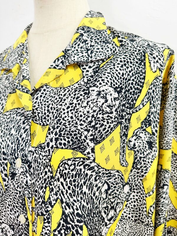 Camisa segunda mano animal print vintage