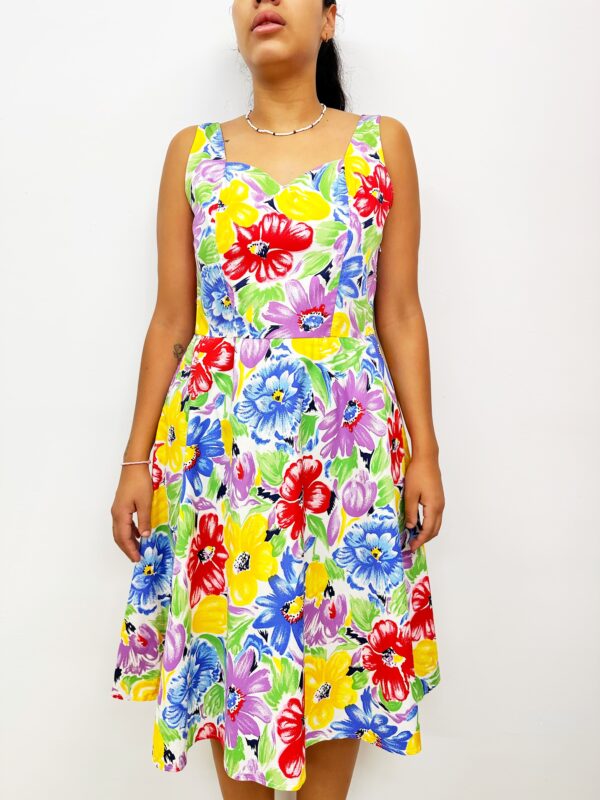 Vestido floral Nina Hazan